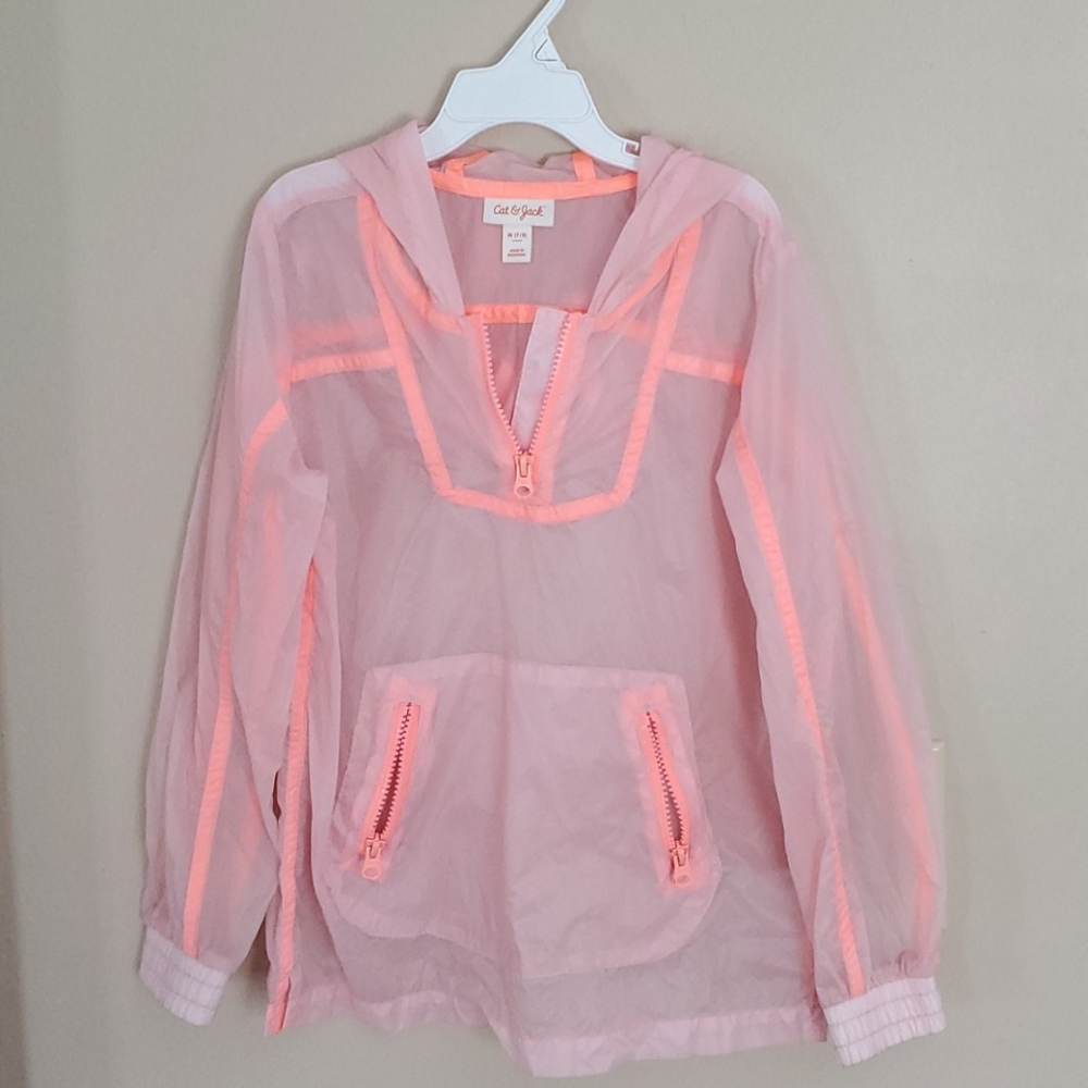 Girls Cat&Jack Lightweight Jacket w/ hood